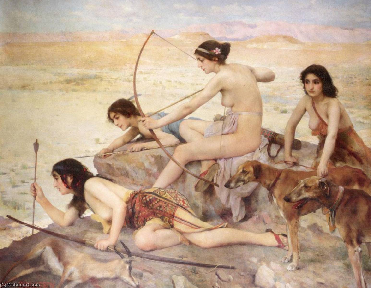 The Girls Of Atlas — Paul Alexandre Alfred Leroy