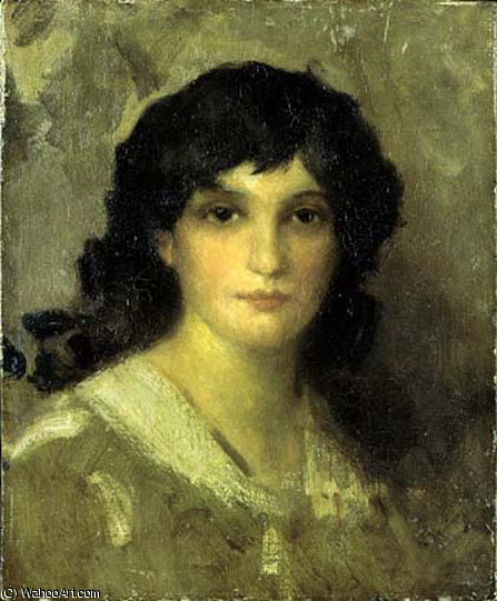 Head Of A Young Woman — ジェームズ・アボット・マクニール・ホイッスラー
