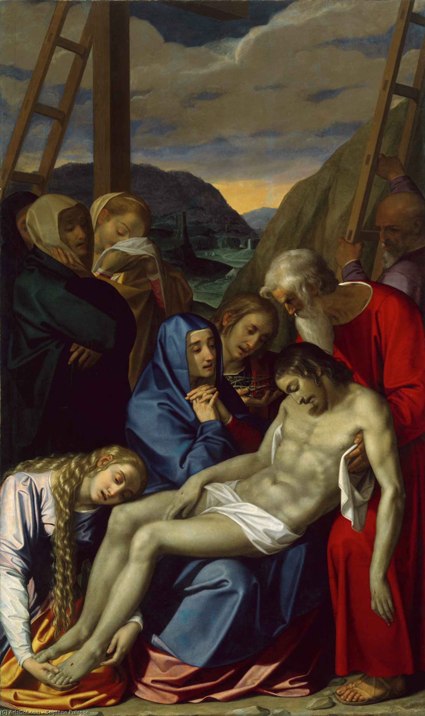 Lamentation — Scipione Pulzone