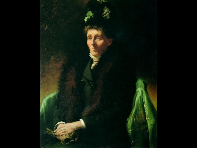 Portrait Of The Artist's Mother, Maria Goldie — Charles Frederick Goldie