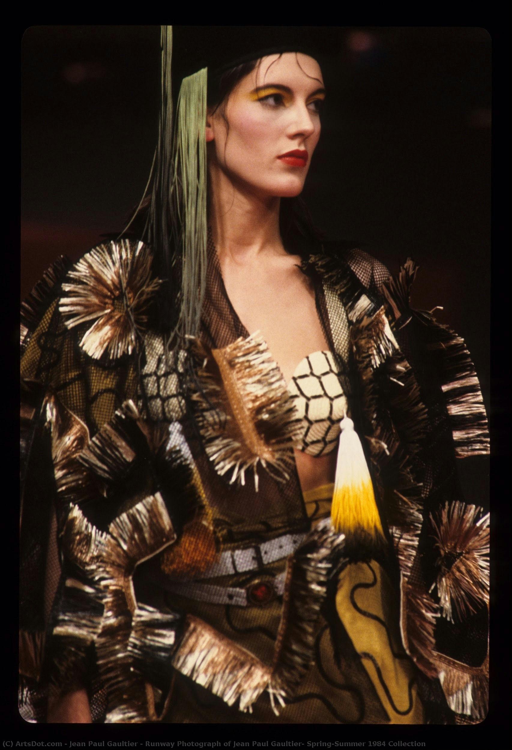 Runway Photograph Of Jean Paul Gaultier, Spring/summer 1984 Collection — Jean Paul Gaultier
