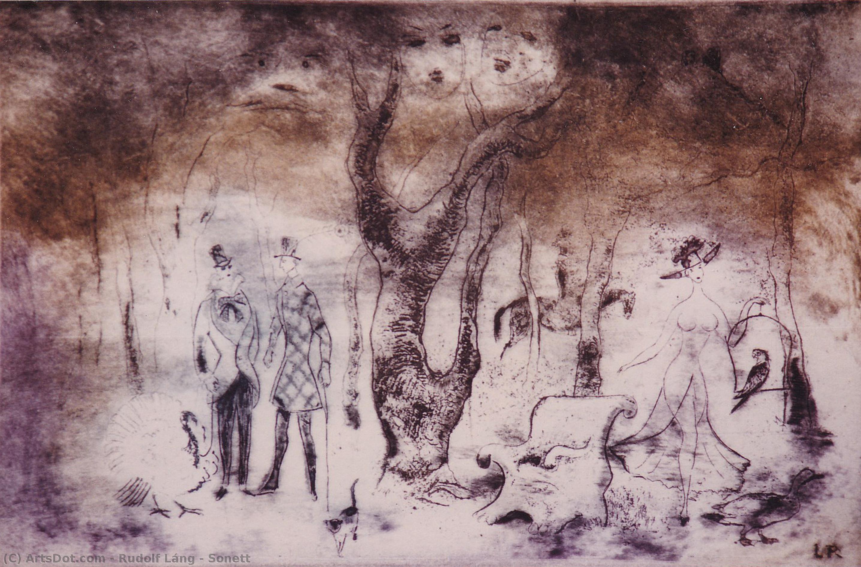 Sonett — Rudolf Láng