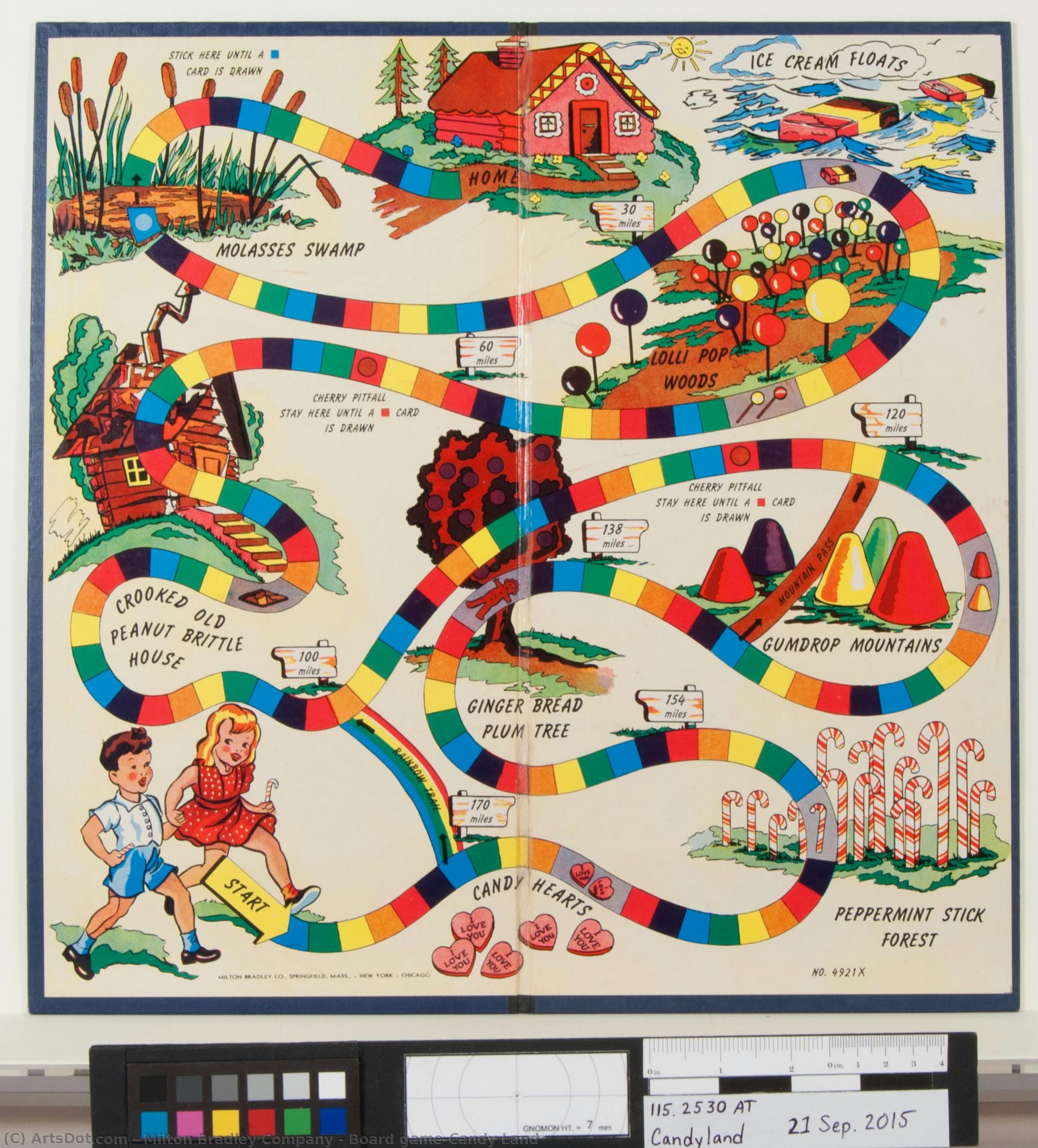 Board Game:candy Land — Milton Bradley Company