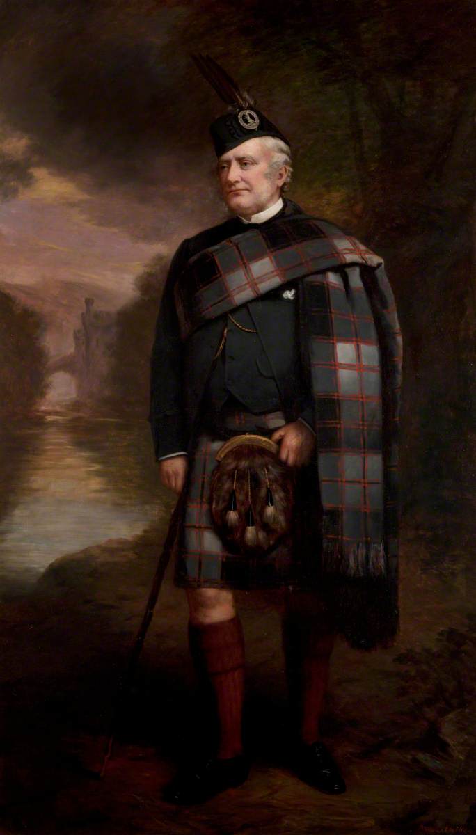 Ewan Macpherson Of Cluny (1804–1885), 'old Cluny' — John Alfred Horsburgh