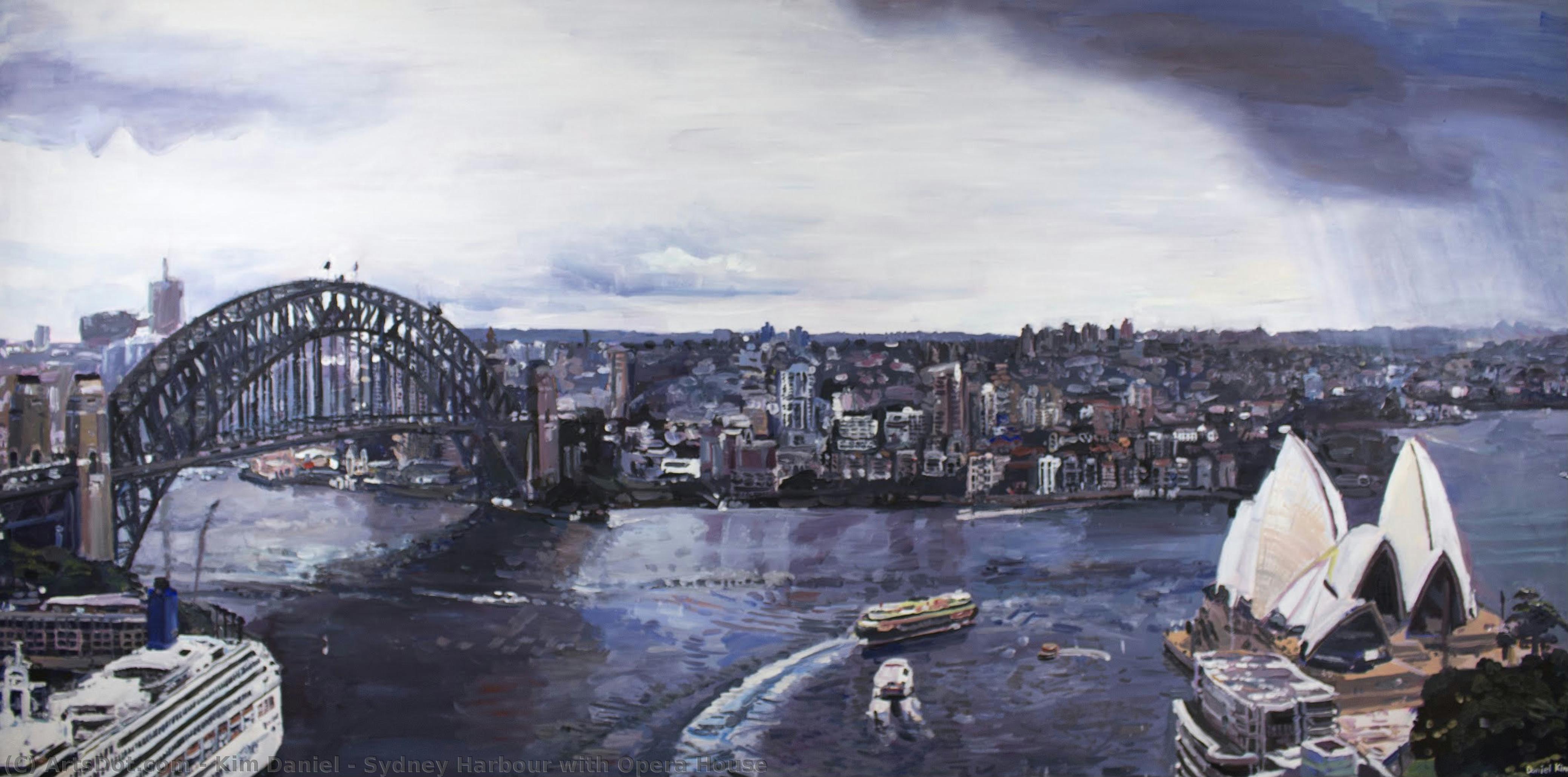 Sydney Harbour With Opera House — Kim Daniel
