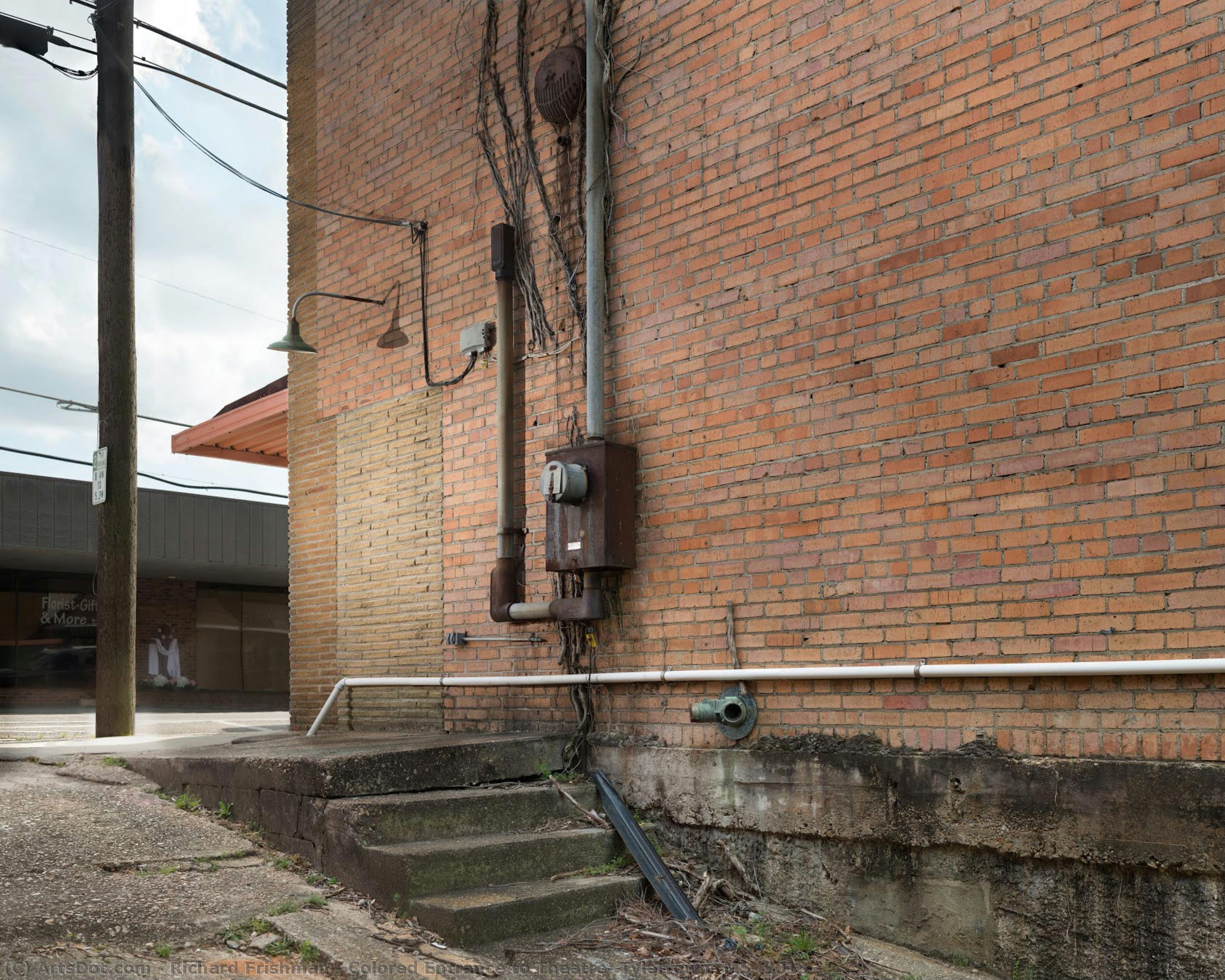 Colored Entrance To Theatre, Tylertown, Ms, 2018 — Richard Frishman