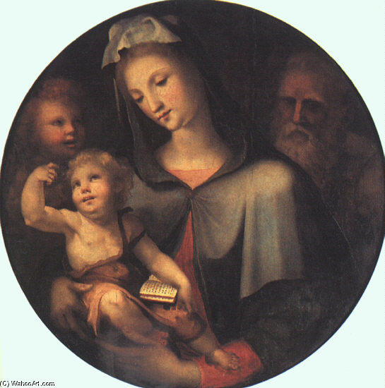 The Holy Family With Young Saint John — Доменико Бекафуми
