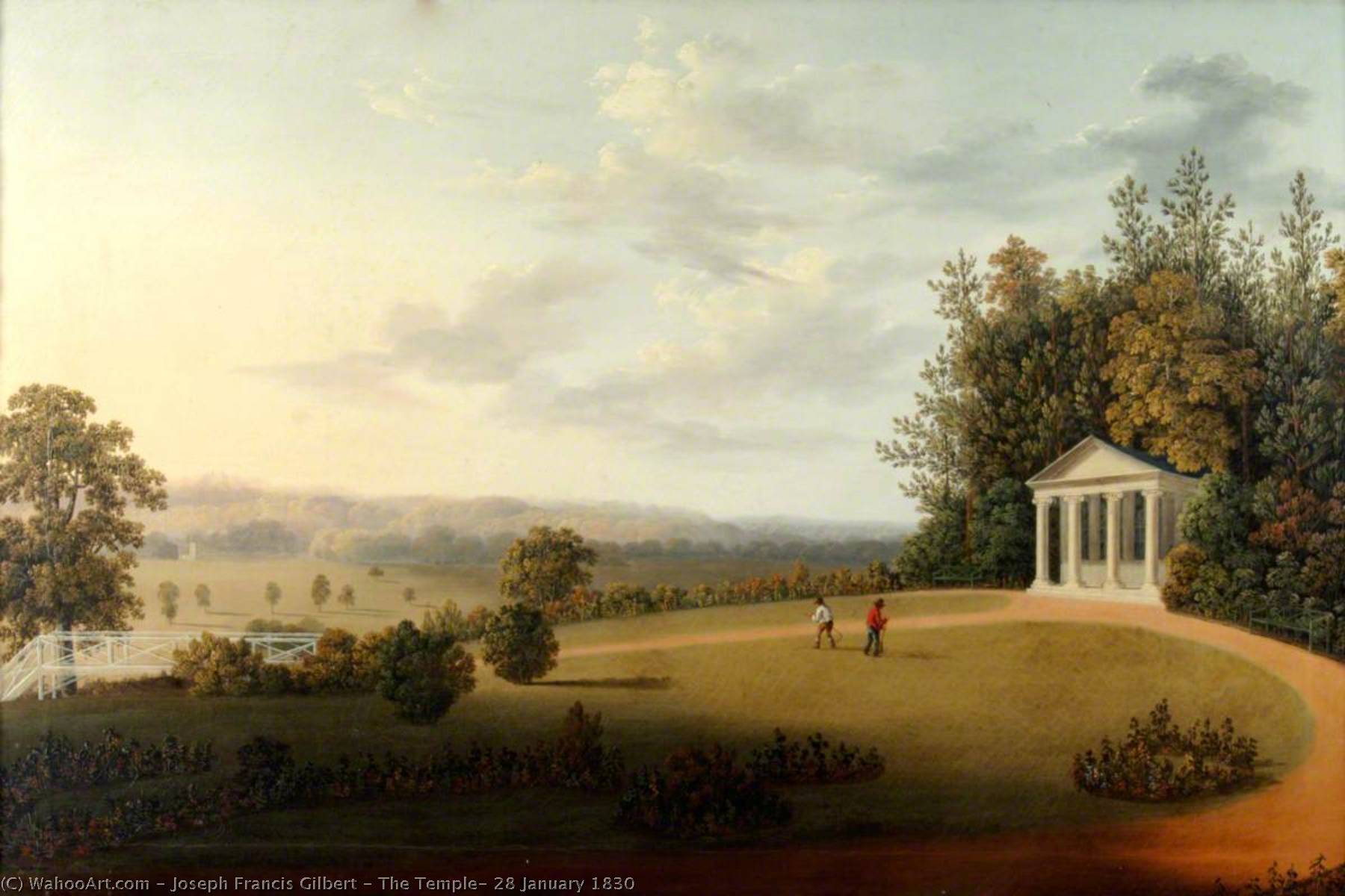 The Temple, 28 January 1830 — Joseph Francis Gilbert