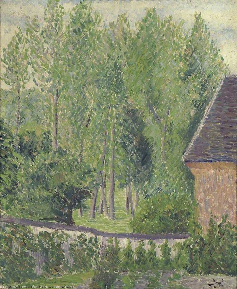 Poplar Trees — Félix Pissarro
