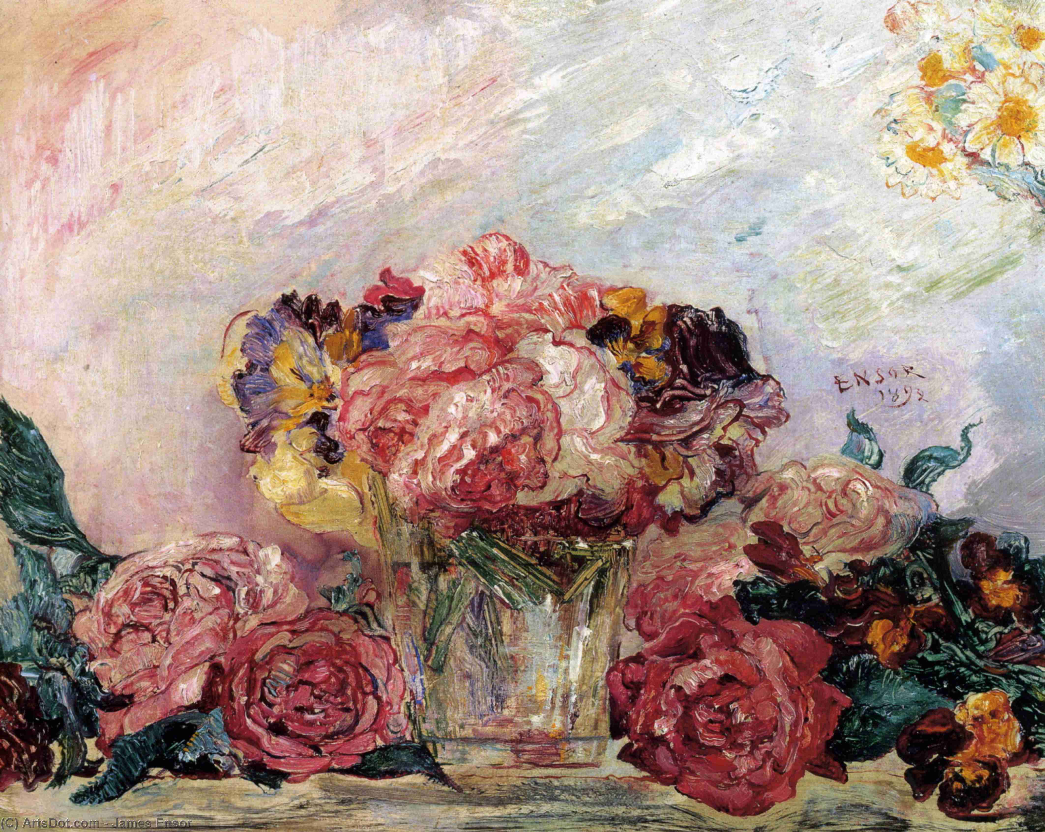 Fleurs Ou Les Roses — ジェイムズ・エンソウ