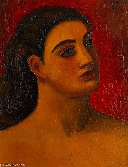 Portrait Of Miss Davies — Mark Gertler