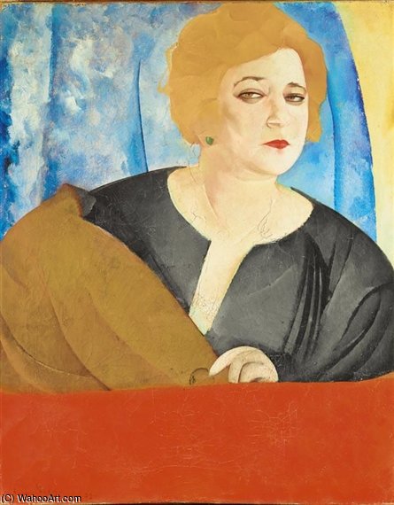 Portrait Of The Singer Anna Sergeevna Sergeeva — Boris Dmitrievich Grigoriev
