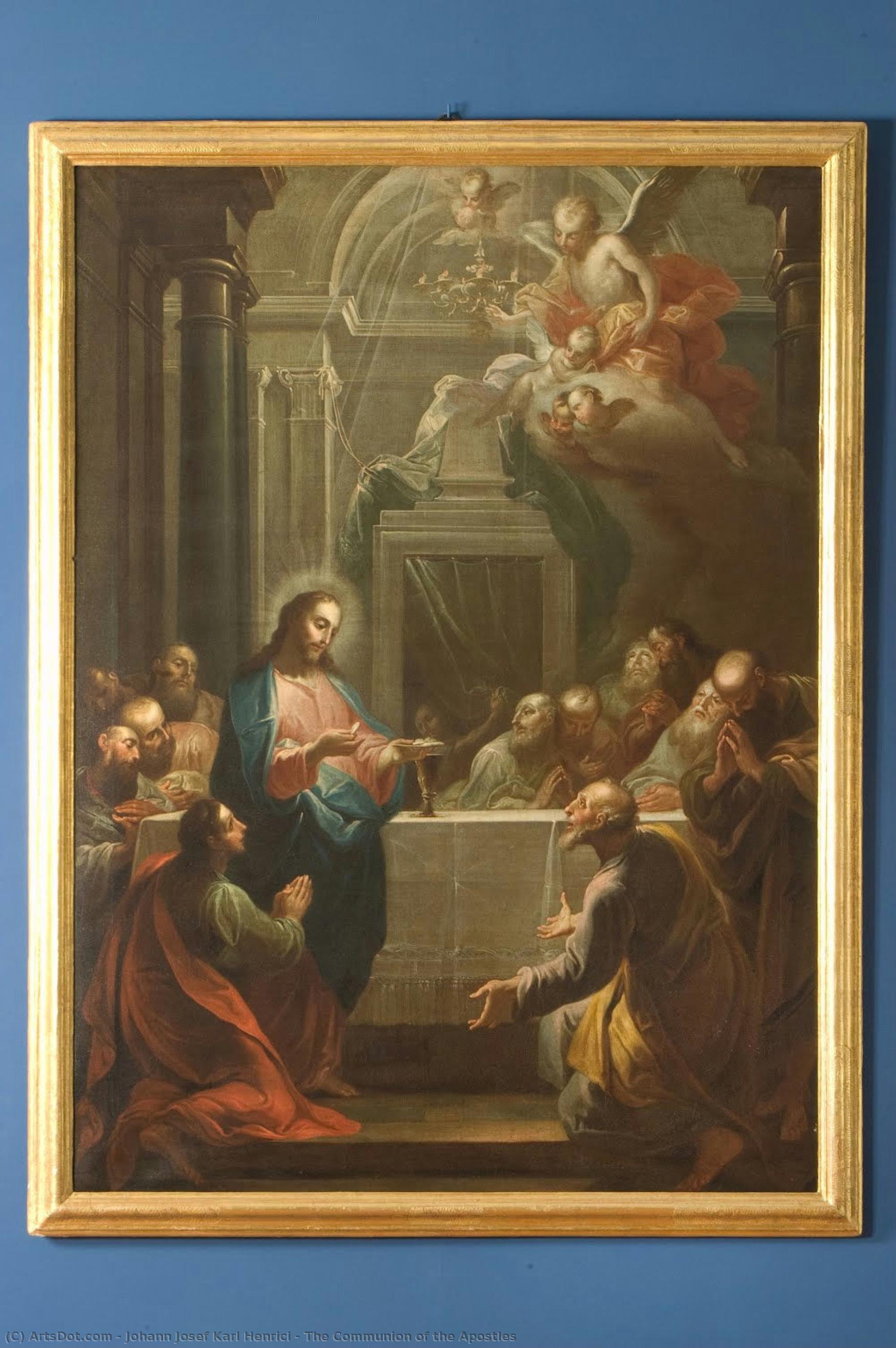 The Communion Of The Apostles — Johann Josef Karl Henrici