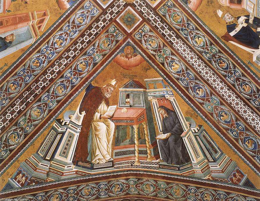 The Doctors Of The Church (detail Of St Jerome) — Master Of The Isaac Stories