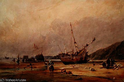 Calais Sands, — François Louis Thomas Francia