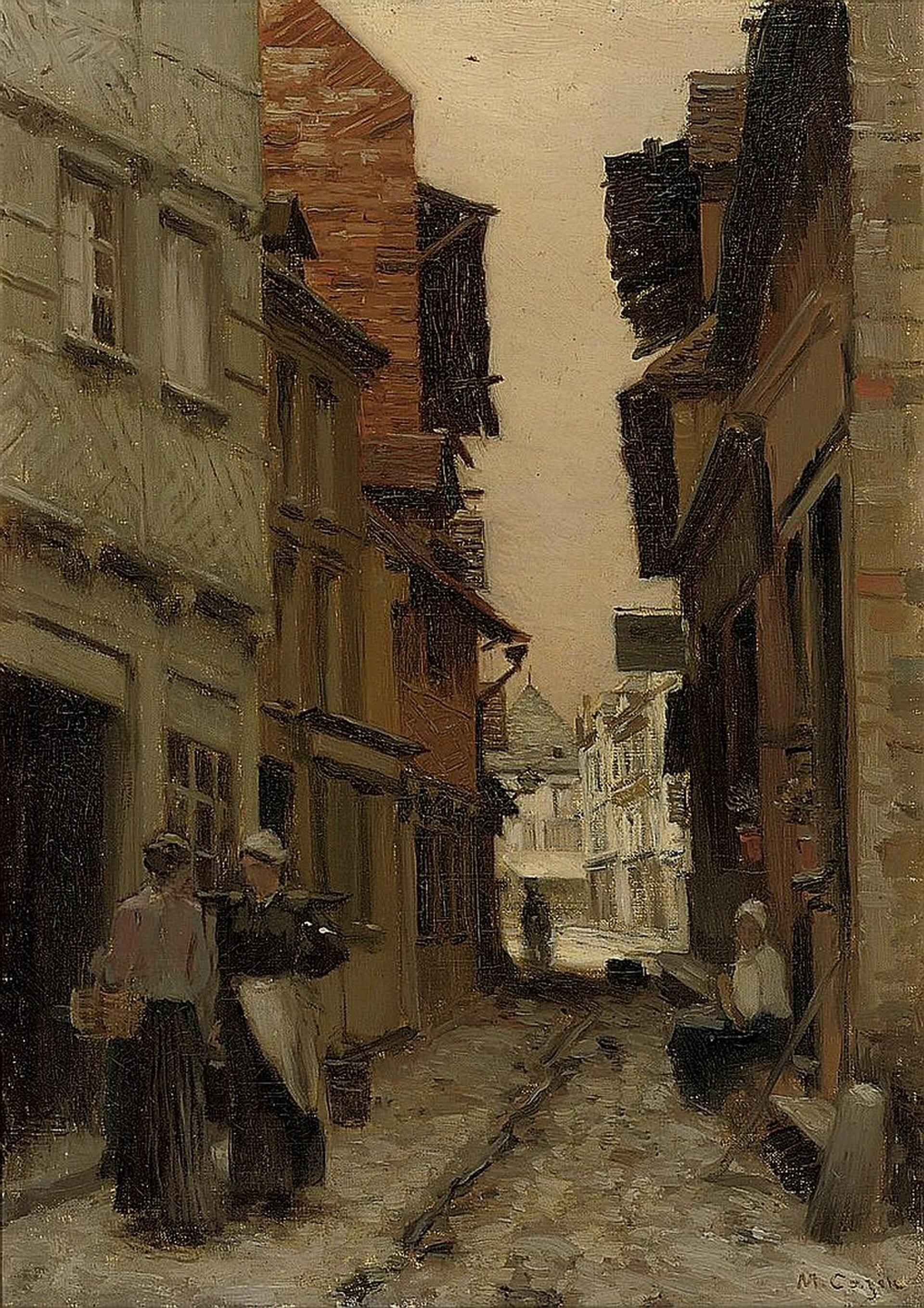 A Street In Normandy — Marie Cazin
