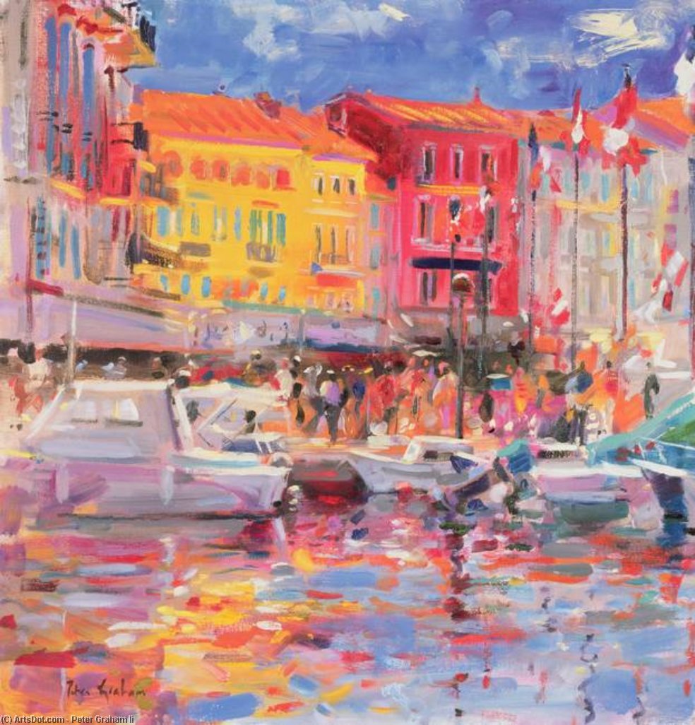 Le Port De St Tropez — Peter Graham Li