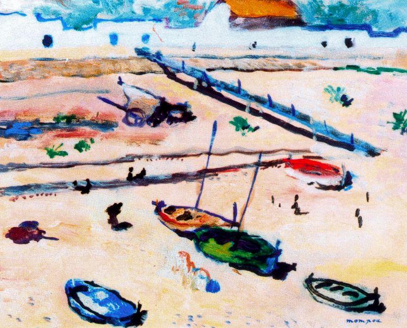 The Boats, Market And The Gateway — Josep Mompou Dencausse