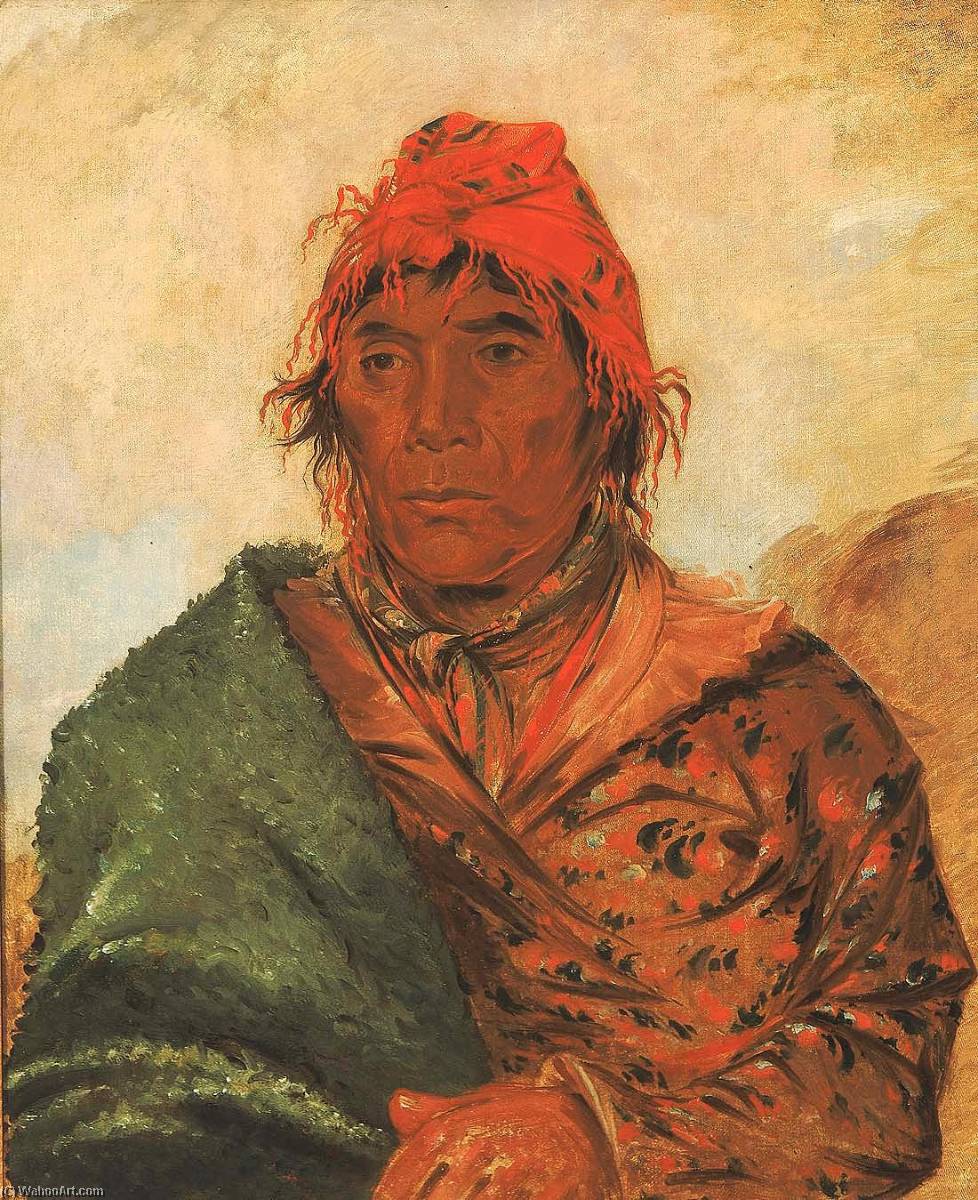 Ee Mat Lá , King Phillip, Second Chief — George Catlin