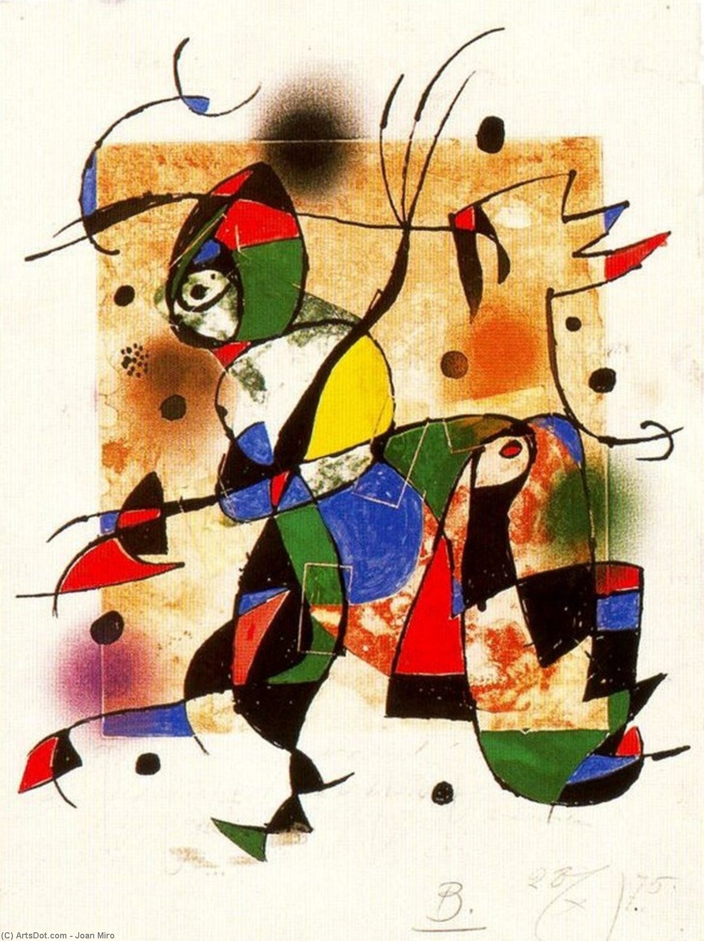Maqueta B De La Sèrie Gaudí — Joan Miró