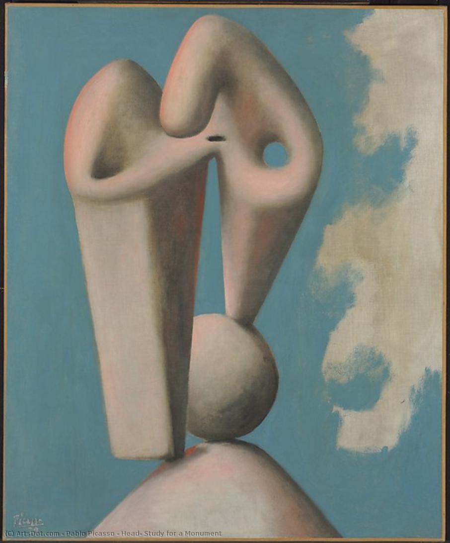 Head: Study For A Monument — Пабло Пикассо