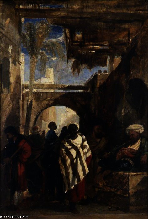 A Street In Cairo — Vilijam Džejms Müller