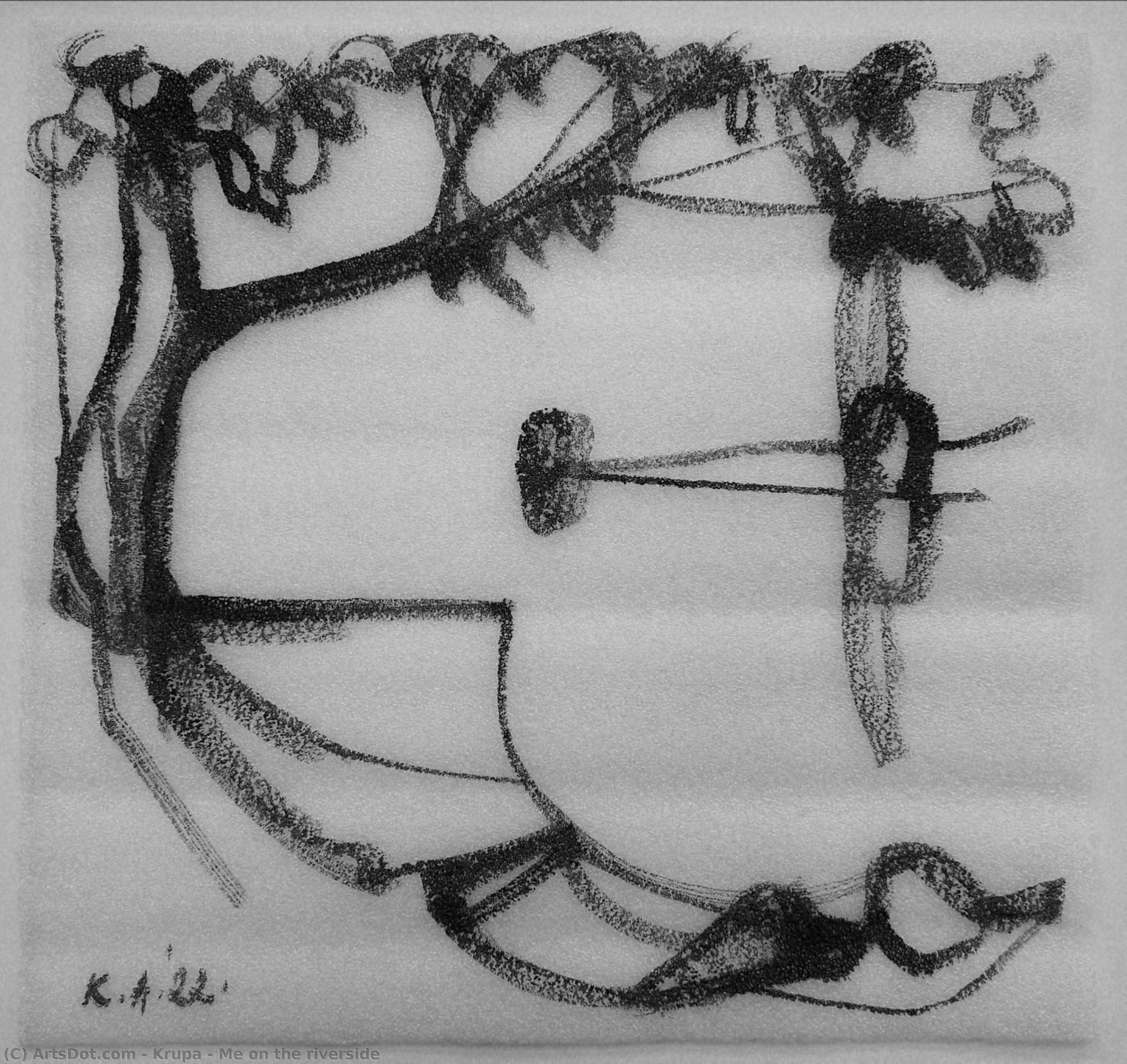 Me On The Riverside — Alfred Freddy Krupa