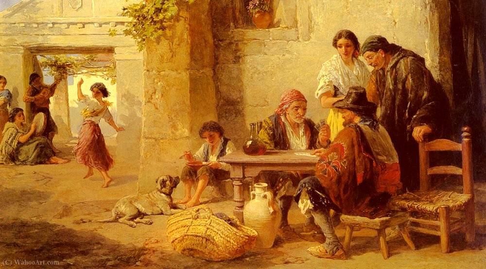 Spanish Amusements — Frank William Warwick Topham
