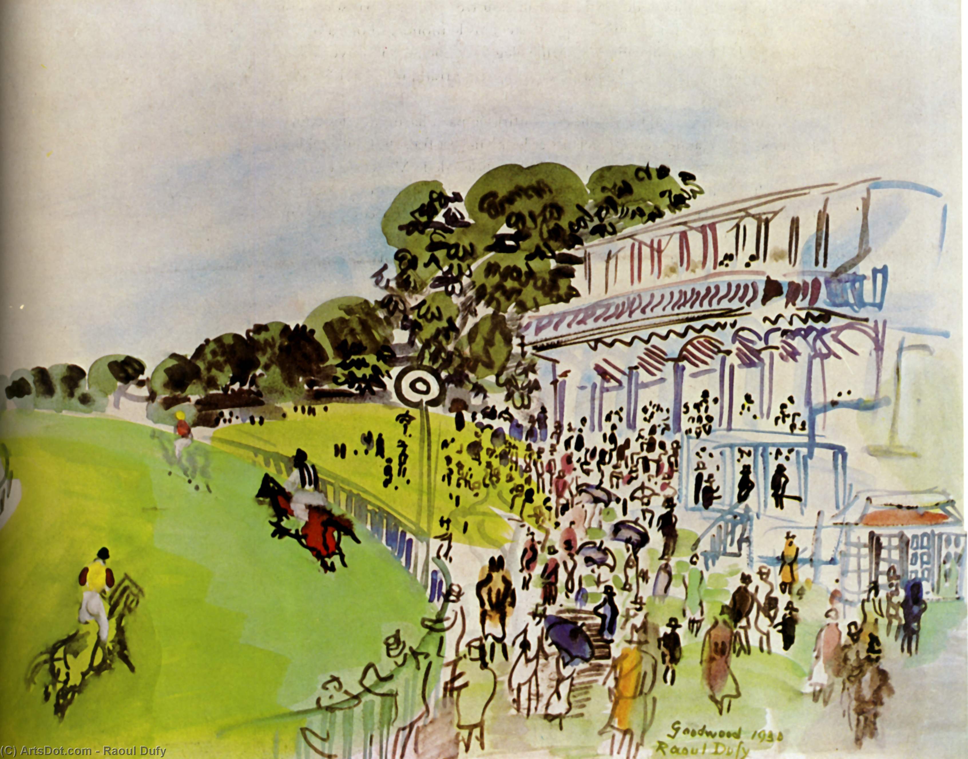 Races With Goodwwood — Raoul Dufy