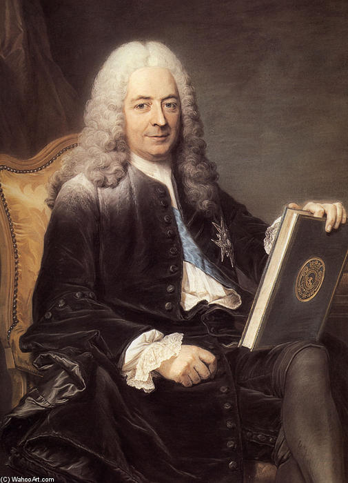 Portrait Of Philibert Orry — Maurice Quentin De La Tour