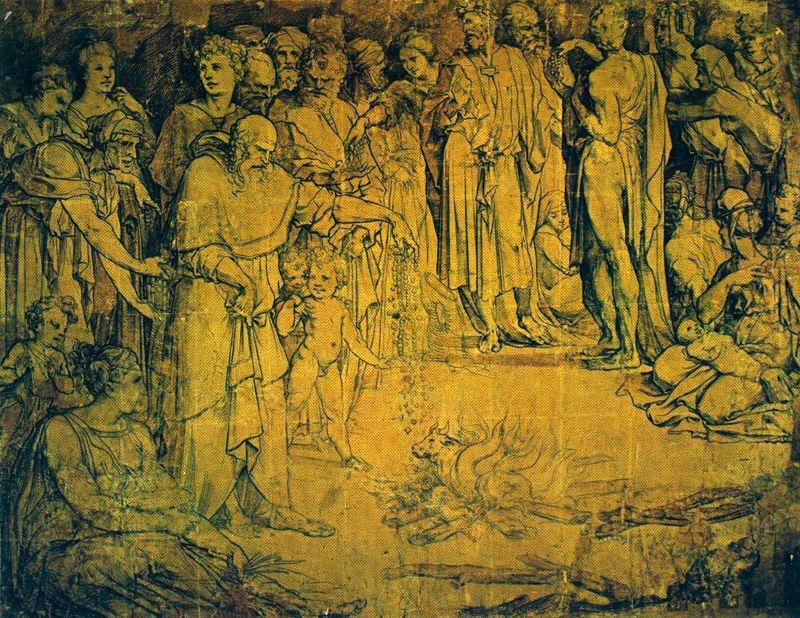 Adoration Of The Golden Calf — Доменико Бекафуми