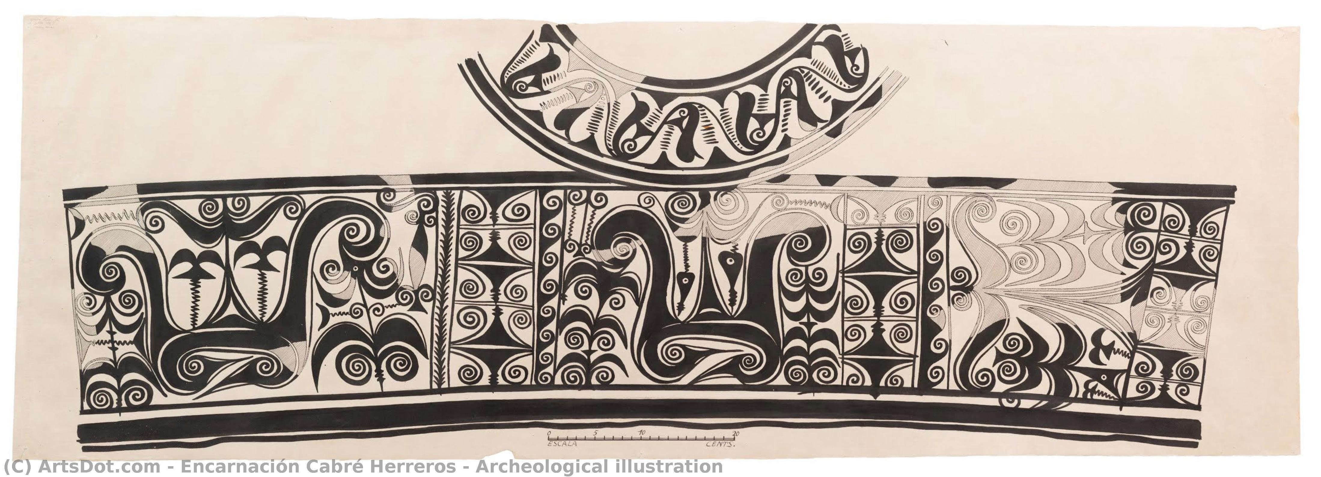 Archeological Illustration — Encarnación Cabré Herreros