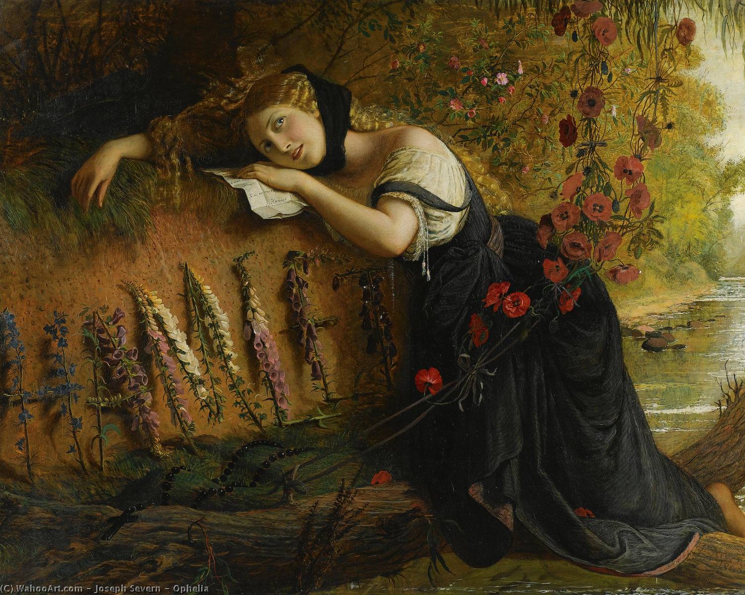Ophelia — Джозеф Артур Паллизер Северн