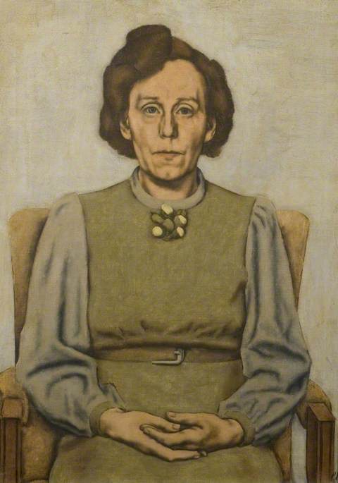 Portrait Of A Woman (possibly Miss Laura M. Digby) — Charles W Fliess