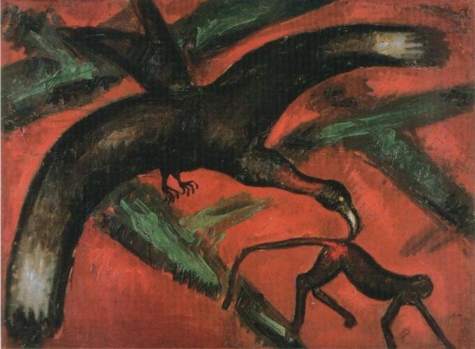 Eagle With Monkey — Gyorgy Roman