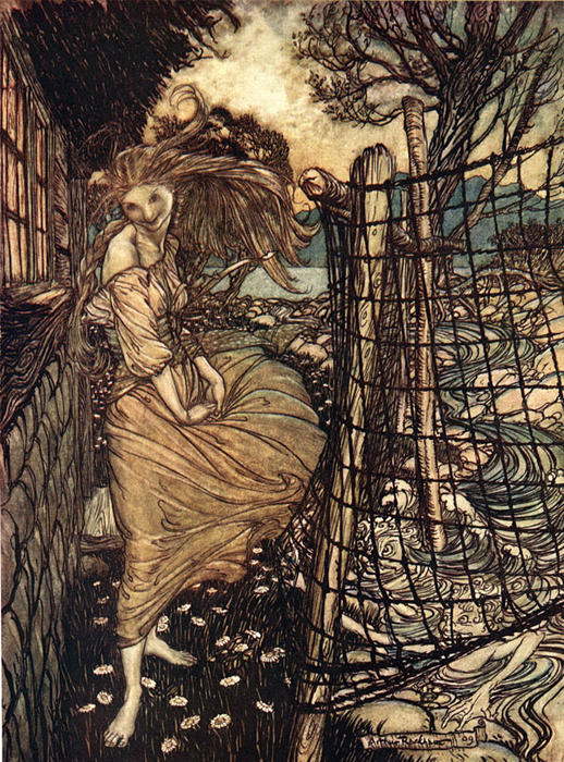 Undine Outside The Window — Артур Ракэм