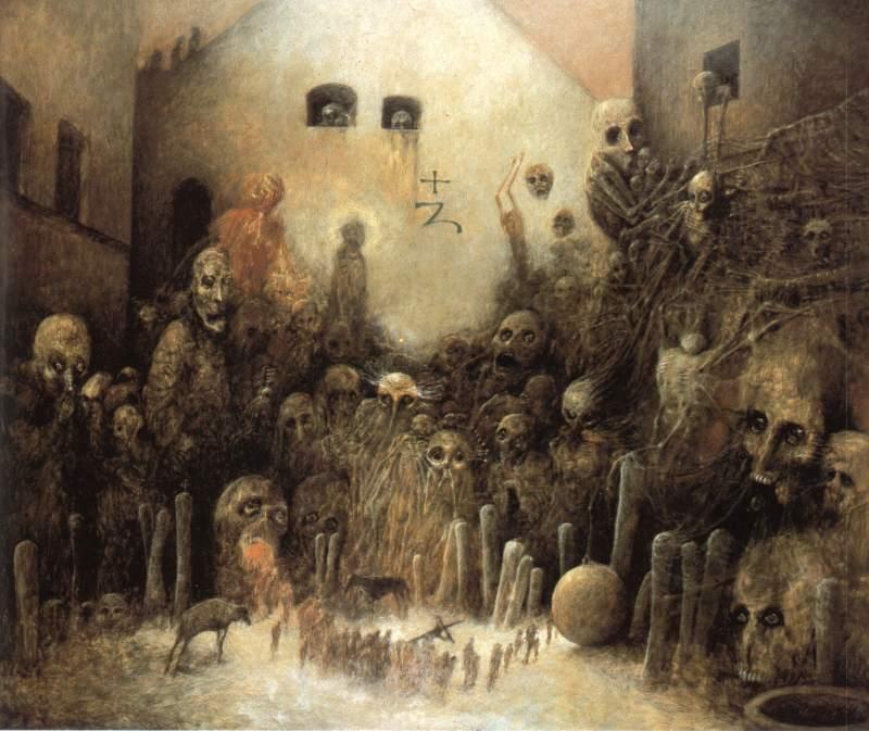 Untitled (188) — Здзислав Бексинский