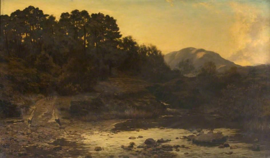 Evening 'slow From The Sky The Light Declines' — Duncan Cameron