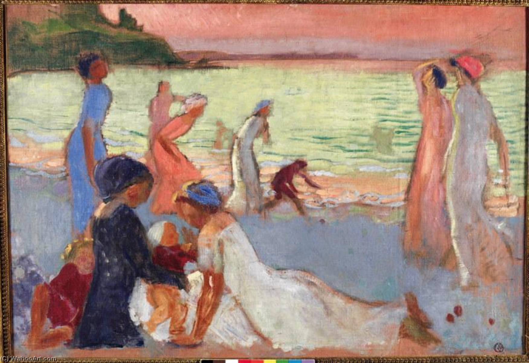 Soir De Septembre (la Plage De Trestrignel) — Denis Maurice