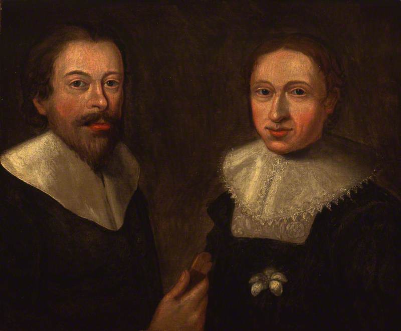 David Anderson, Architect, And His Wife, Jean Guild — George Jamesone