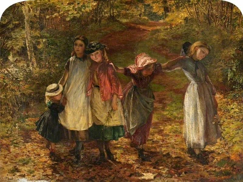 Children Coming From School — Lionel Percy Smythe