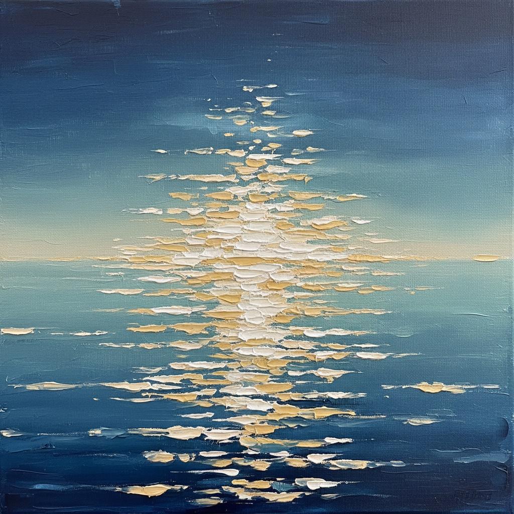 Leuchtender Horizont: Eine Singuläre Studie Von Strahlendem Licht Auf Unendlichen Tiefen Wassern — Christian Noiret