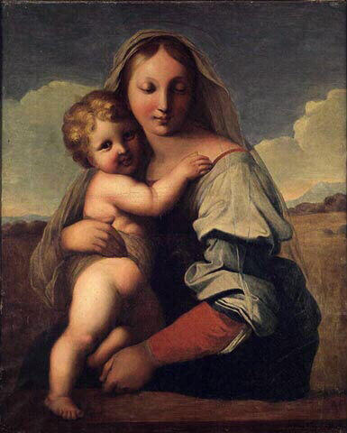 Virgin And Child — Jean-auguste-dominique Ingres