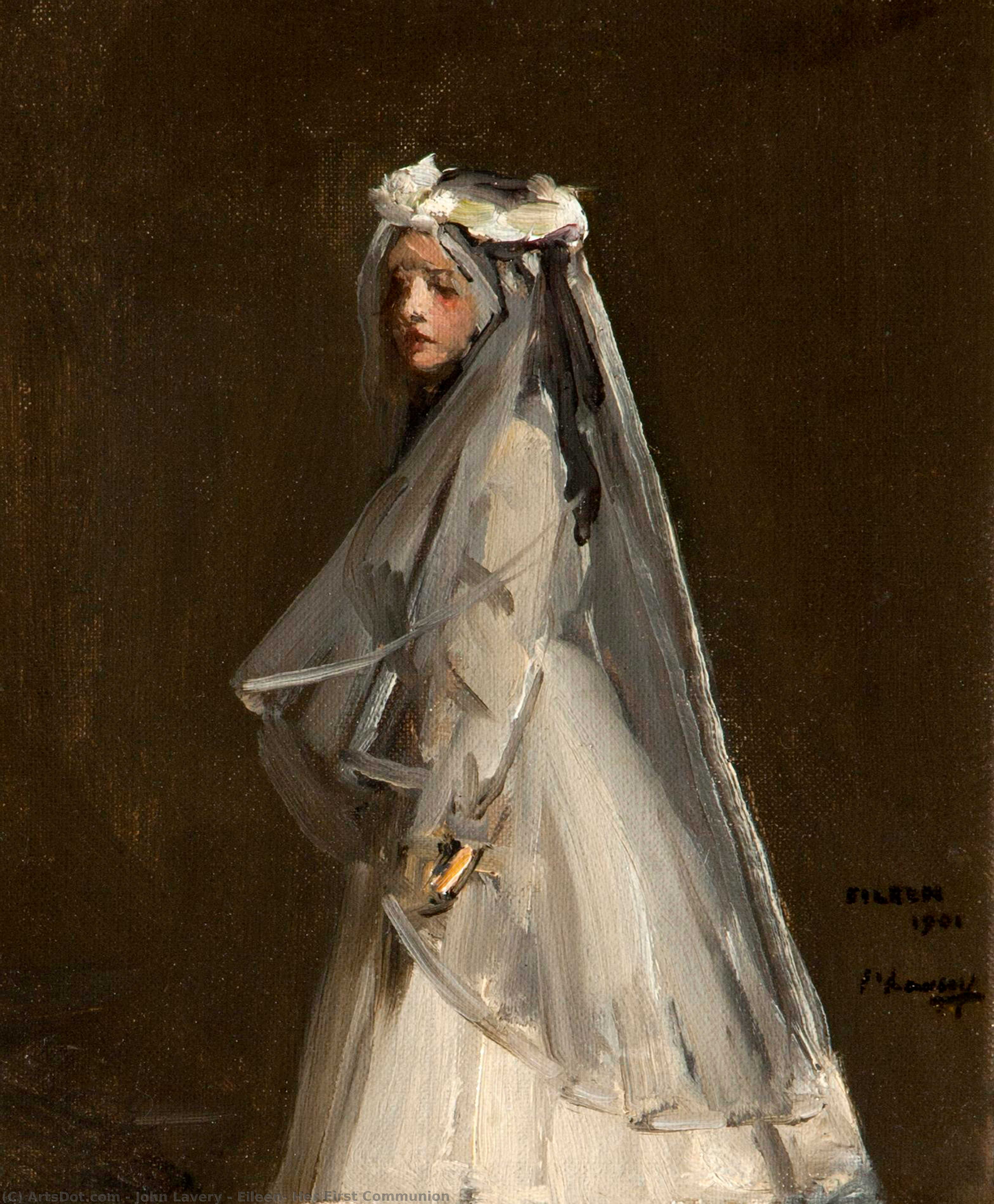Eileen, Her First Communion — Джон Лавері