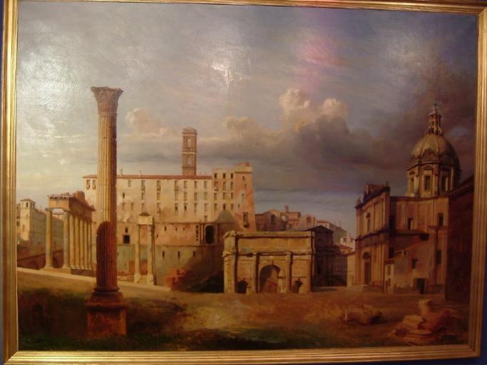 Le Campo Vaccino À Rome — Joyant Jules Romain