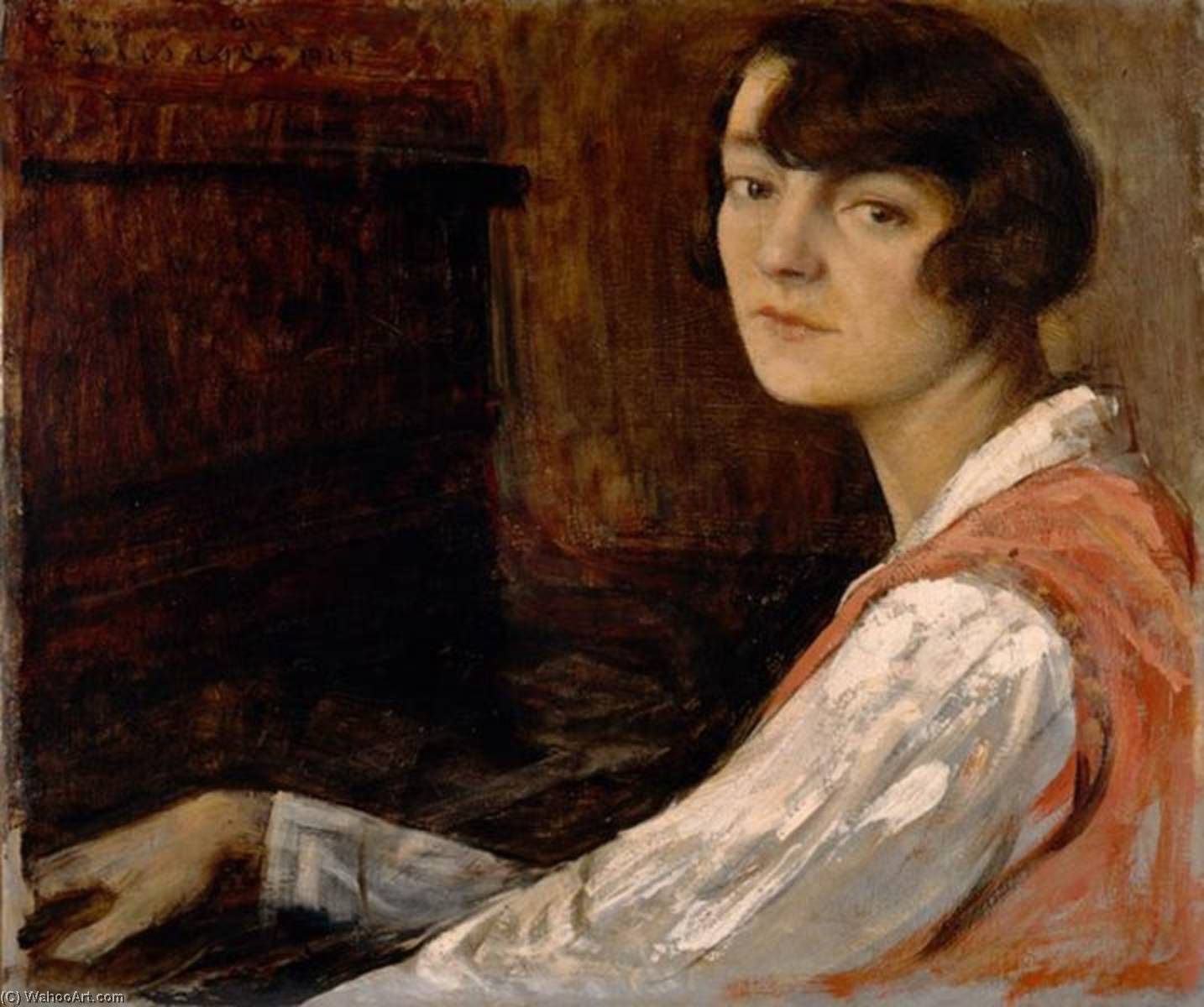 Portrait D'honorine Viaux — Lesage Pierre Alexis