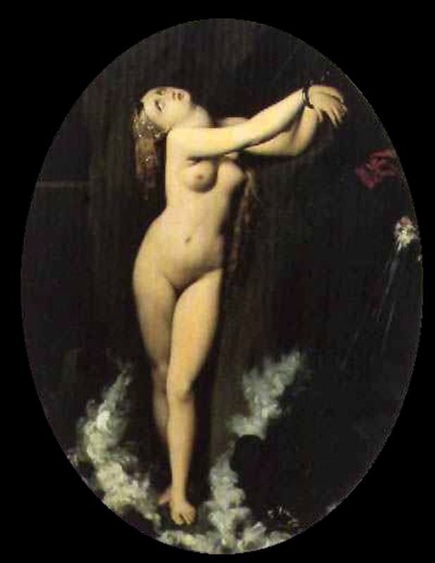 Angélica Acorrentada — Jean-auguste-dominique Ingres