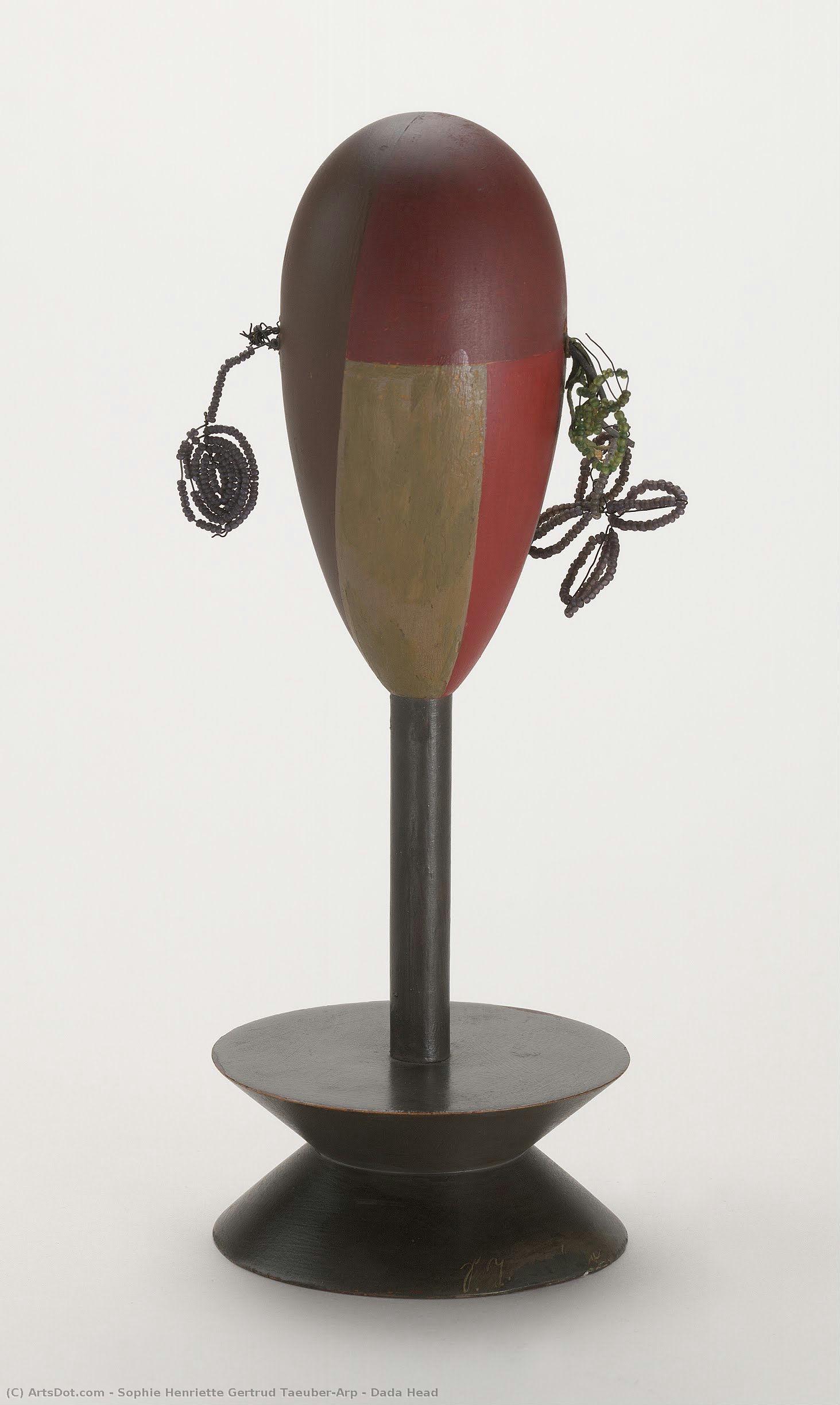 Dada Head — Sophie Henriette Gertrud Taeuber-arp