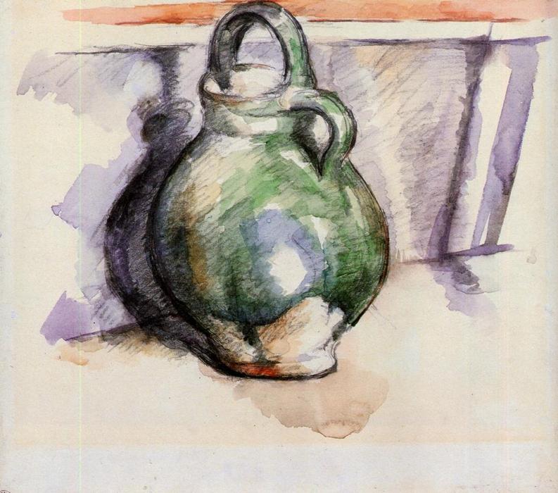 The Green Pitcher — セザンヌ