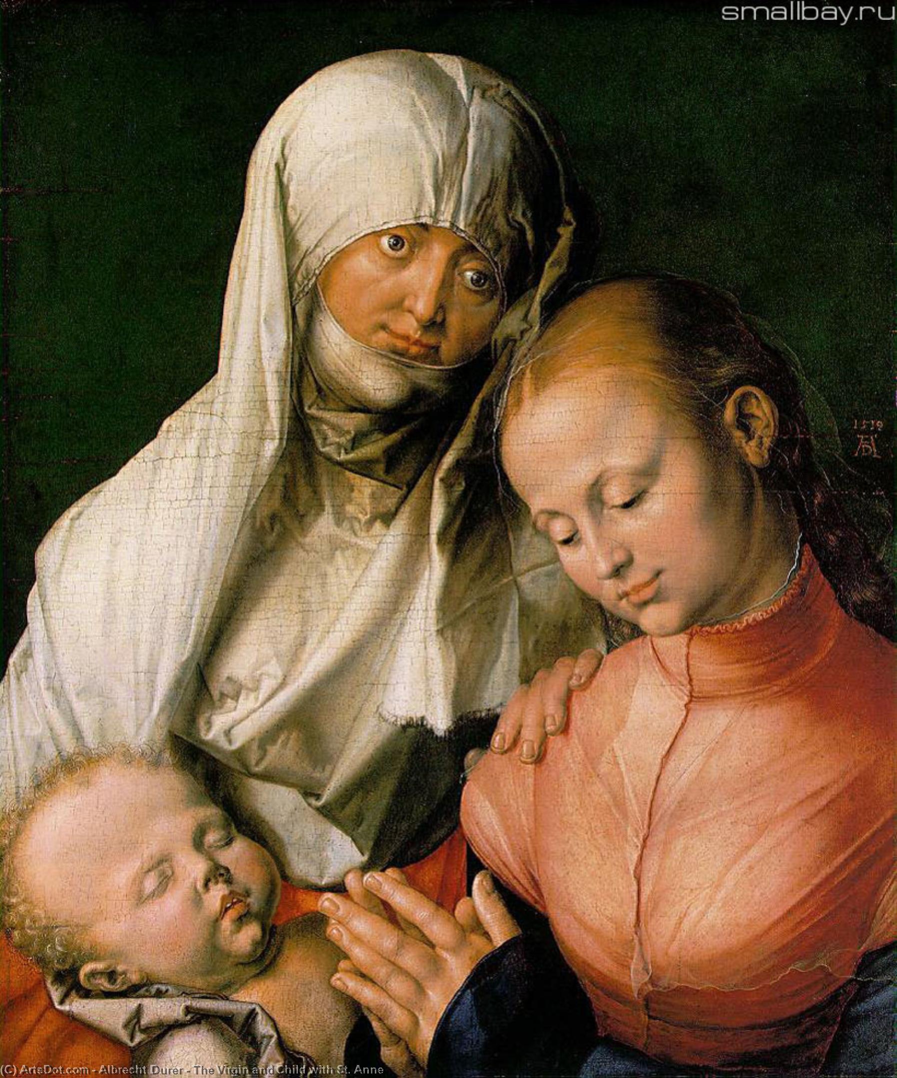 The Virgin And Child With St. Anne — Albrecht Dürer